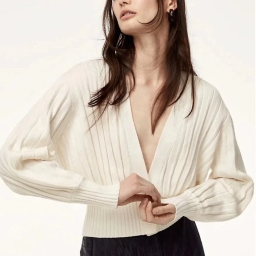 ARITZIA Wilfred Thais Cardigan XXS - Picture 8 of 14
